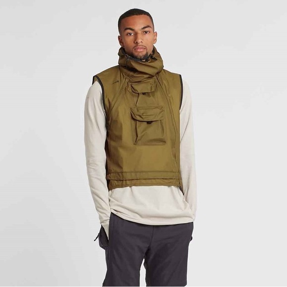 Nike Other - Nike NikeLAB AAE 1.0 Vest Hazel Rush Utility AA0280-252 Nylon Asymmetrical Zip